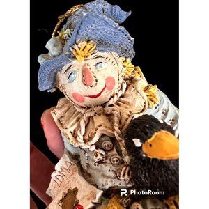 VTG Smithsonian Institution Wizard of Oz Scarecrow Ornament Christmas Th…